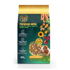 0.8 kg Small Life Selection Premium Menú Pienso para cobaya