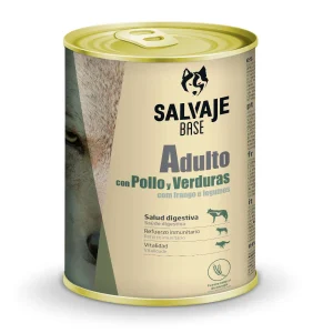 1.2 kg Salvaje Base Adulto Pollo y Verduras lata para perros