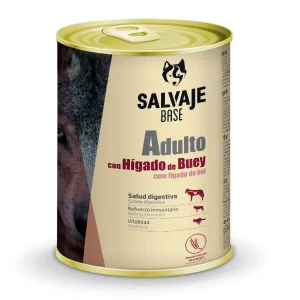 1.2 kg Salvaje Base Hígado de buey Lata para perros
