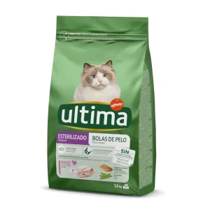 1.5 kg Affinity Ultima Adult Sterilized Pavo y Cebada pienso para gatos