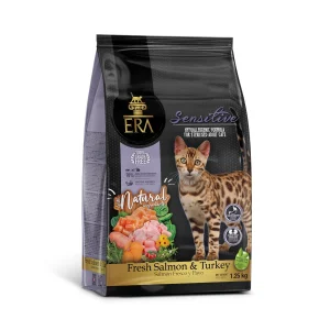 1.5 kg ERA Sensitive Salmón y Pavo pienso para gatos