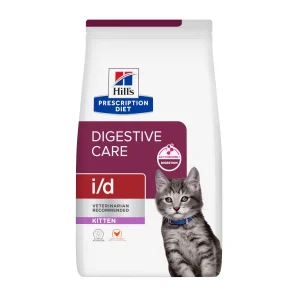 1.5 kg Hill's Prescription Diet i/d Digestive Care Kitten Digestivo Pienso Pollo para gatos