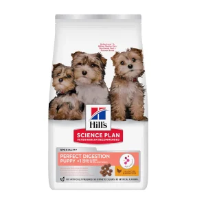 1.5 kg Hill's Science Plan Perfect Digestion Puppy Small y Mini Pollo y Arroz pienso para perros