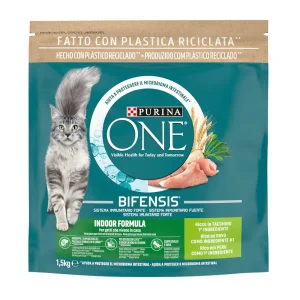 1.5 kg Purina One Indoor Pavo y Cereales pienso para gatos