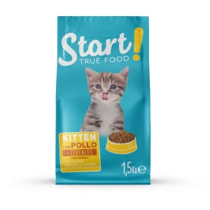 1.5 kg Start Kitten Pollo y Cereales pienso para gatos