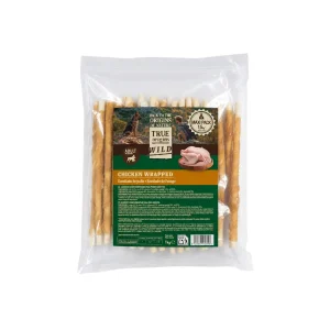 1.5 kg True Origins Wild Sticks de Pollo Enrollado Snack para perros