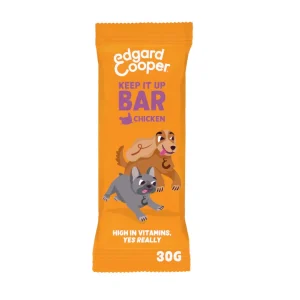 1 barrita Edgard & Cooper Barritas de Pollo snack para perros