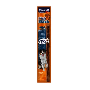 1 barrita Vitakraft Barrita Fish Stick de Salmón para perros