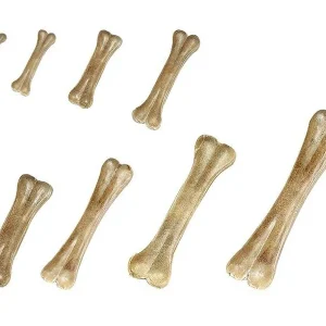 1 hueso x 30 cm Criadores Hueso de Cuero Prensado snack natural para perros