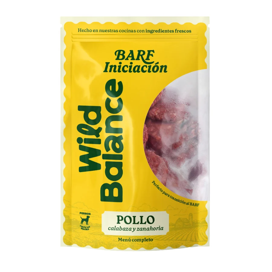 1 kg Wild Balance Barf Menú Completo Pack Iniciación comida congelada para perros
