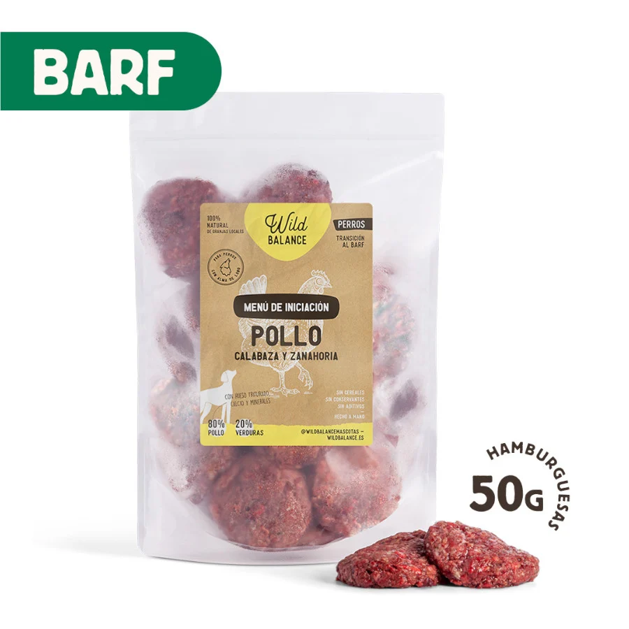 1 kg Wild Balance Barf Menú Completo Pack Iniciación comida congelada para perros - Image 2