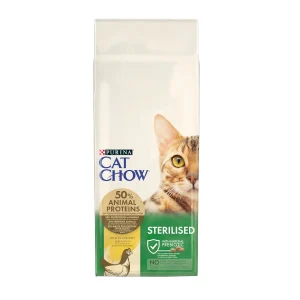 10 kg Cat Chow Sterilized Pollo Pienso para gatos