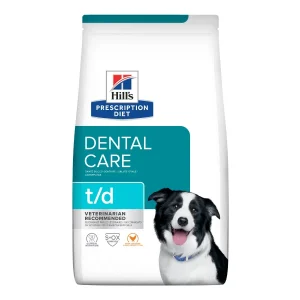 10 kg Hill's Prescription Diet t/d Dental Care Pollo pienso para perros medianos