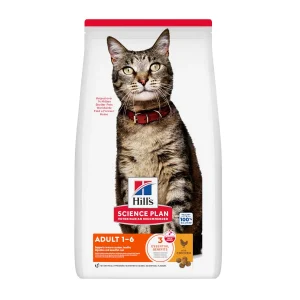 10 kg Hill's Science Plan Adult Pollo pienso para gatos
