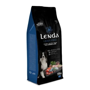 10 kg Lenda Grain Free Pescado y Krill pienso para perros
