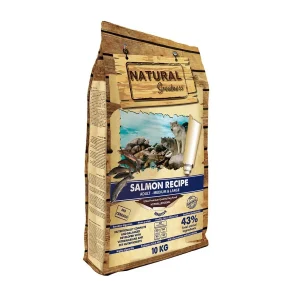 10 kg Natural Greatness Medium Sensitive Salmón pienso para perros