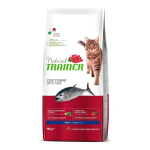 10 kg Natural Trainer Adult Atún pienso para gatos
