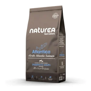 10 kg Naturea Ethos Atlántica Salmón del Atlántico Norte pienso para perros