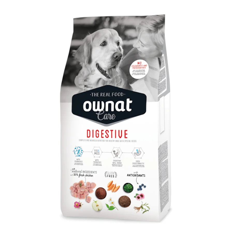10 kg Ownat Care Digestive pienso para perros