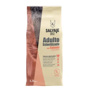 10 kg Salvaje Base Adulto Esterilizado Salmón pienso para gatos