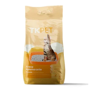 10 L TK-Pet Arena Aglomerante de Bentonita Natural con perfume de Naranja para gatos