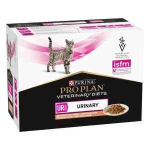 10 sobres x 85 g Pro Plan Veterinary Diets Feline UR Salmón x 85 g