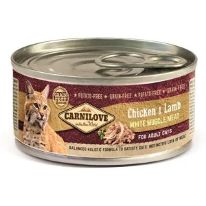 100 g Carnilove Adult Pollo y Cordero lata para gatos