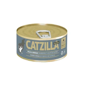 100 g Catzilla Pollo con Arenque Senior lata para gatos
