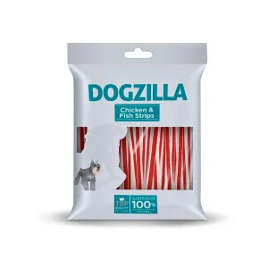 100 g Dogzilla Láminas de pollo y pescado para perros