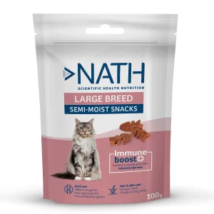100 g Nath Bocaditos Semihúmedos para gatos de razas grandes