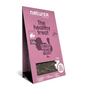 100 g Naturea Bocaditos Pavo para gatos
