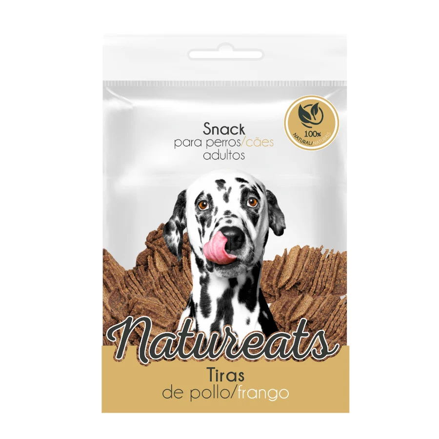 100 g Natureats Tiras de Pollo para perros