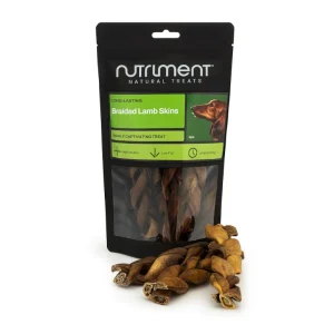 100 g Nutriment Barrita Trenza Cordero Snack para perros