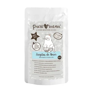 100 g Puromenu Zarpitas de Amor Bio Ganso sobre para gatos