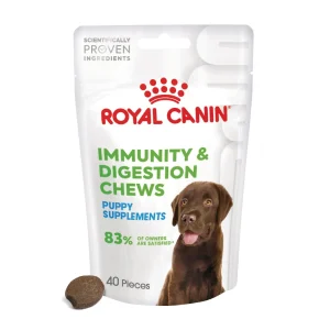 100 g Royal Canin Immunity & Digestion Chews Puppy Suplemento nutricional para perros