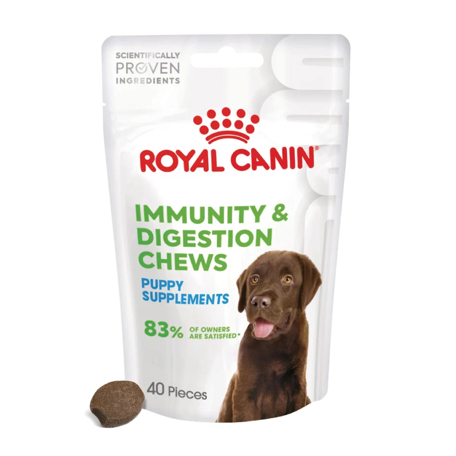 100 g Royal Canin Immunity & Digestion Chews Puppy Suplemento nutricional para perros