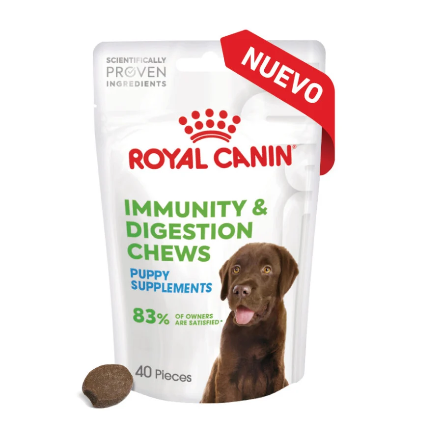 100 g Royal Canin Immunity & Digestion Chews Puppy Suplemento nutricional para perros - Image 2