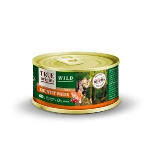100 g True Origins Wild Adult Country Water Pollo y Salmón lata para gatos