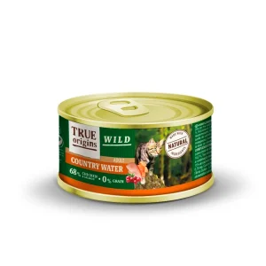 100 g True Origins Wild Adult Country Water Pollo y Salmón lata para gatos