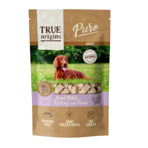 True Origins Pure Bocaditos Adult Liofilizado Pavo y Atún para perros