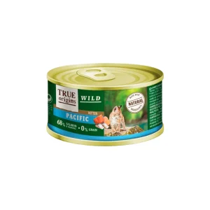 100 g True Origins Wild Kitten Pacific Salmón y Arenque Paté lata