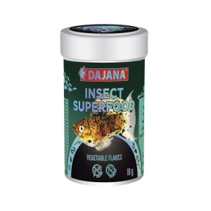 100 ml Dajana Insect Superfood Escamas Vegetales alimento para peces herbívoros