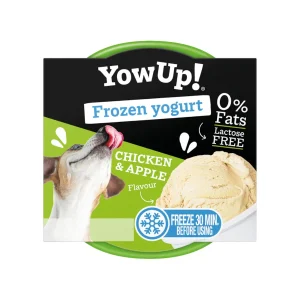 110 g YowUp! Pollo y Manzana Yogur Helado alimento para perros y gatos
