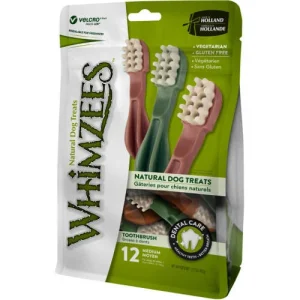 12 barritas Whimzees Snacks Dentales para perros de razas medianas