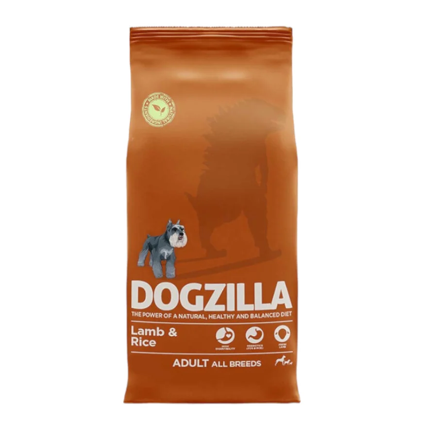 12 kg Dogzilla Adult Cordero y Arroz para perros