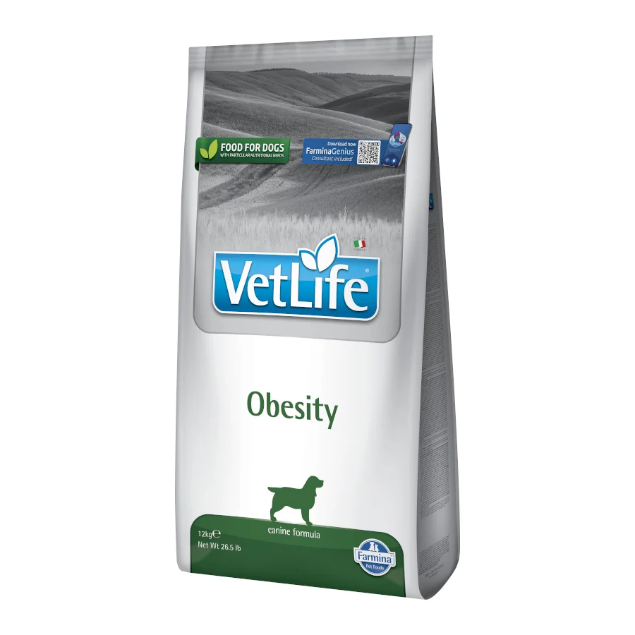 12 kg Farmina Vet Life Obesity pienso para perros