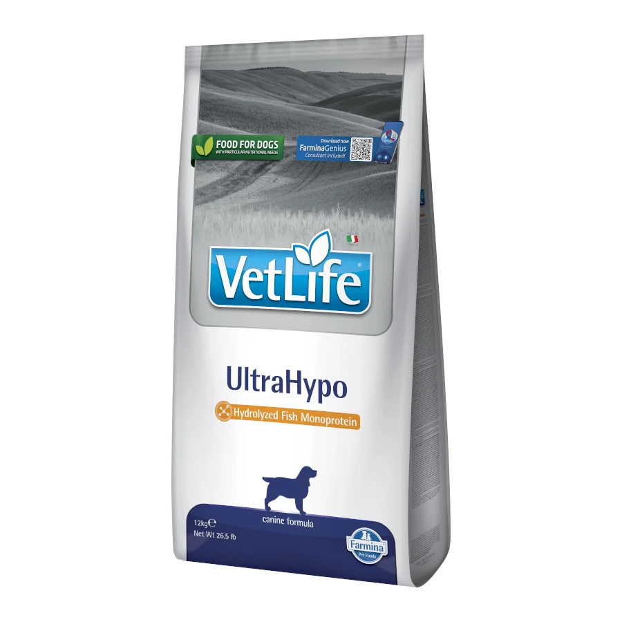 12 kg Farmina Vet Life UltraHypo pienso para perros