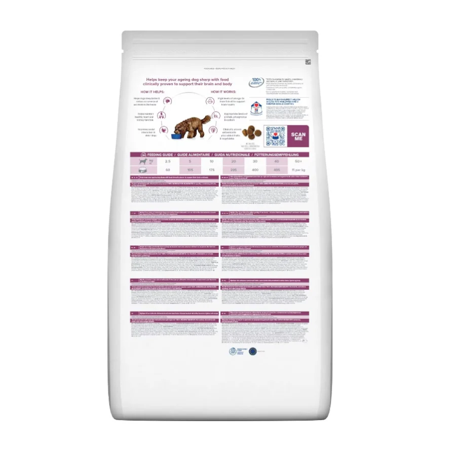 12 kg Hill's Prescription Diet b/d Ageing and Alertness Care Pollo pienso para perros senior - Image 2