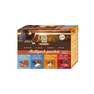 True Origins Pure Carne y Pescado Sobre para gatos – Multipack