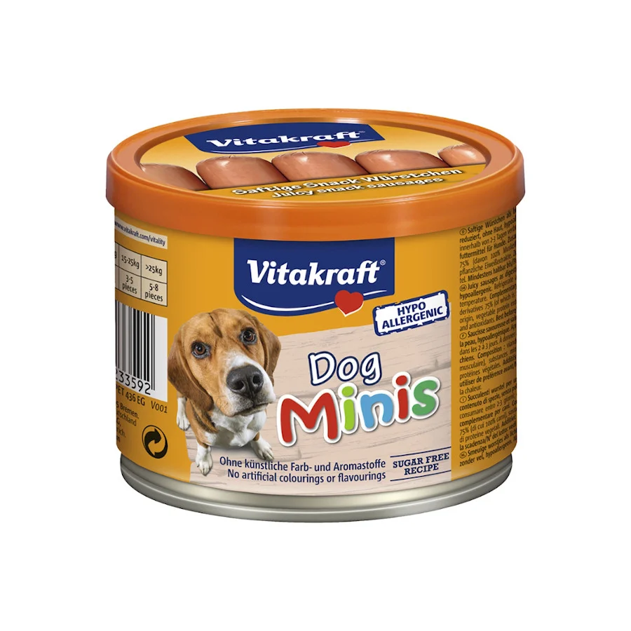 120 g Vitakraft Salchichas Minis de Carne para perros